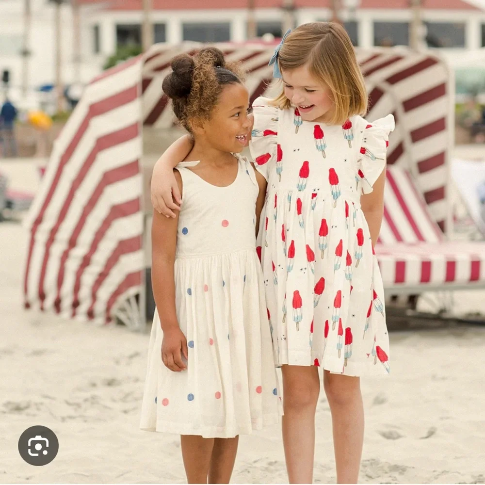 Pink Chicken Bomb Pop Print Dress - Picture 8 of 8